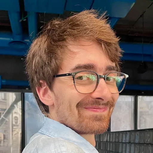 myself, smiling.